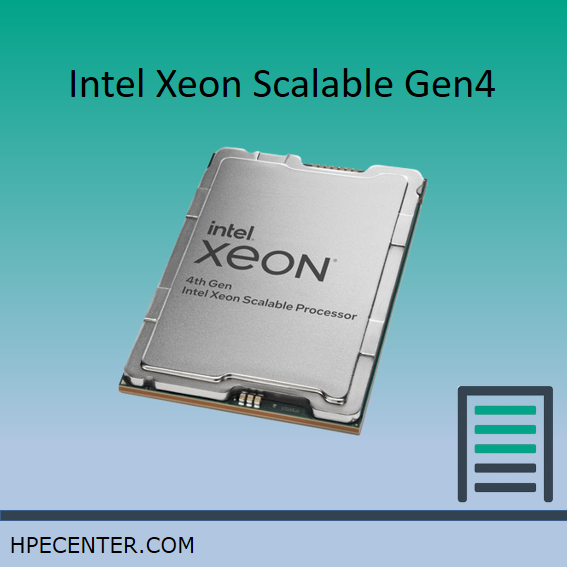 Intel xeon scalable gen4 پردازنده سرور HP