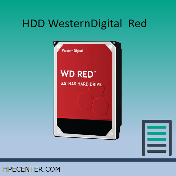 western digital red هارد سرور HP